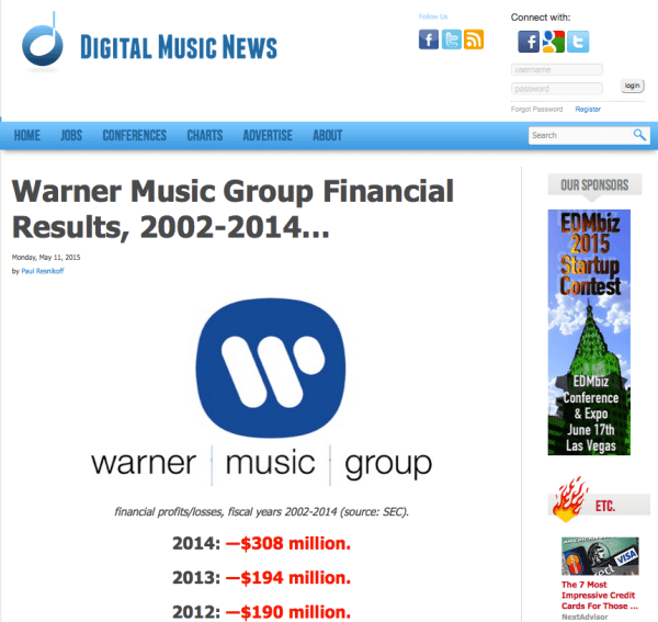 WarnerMusicGroupLosses
