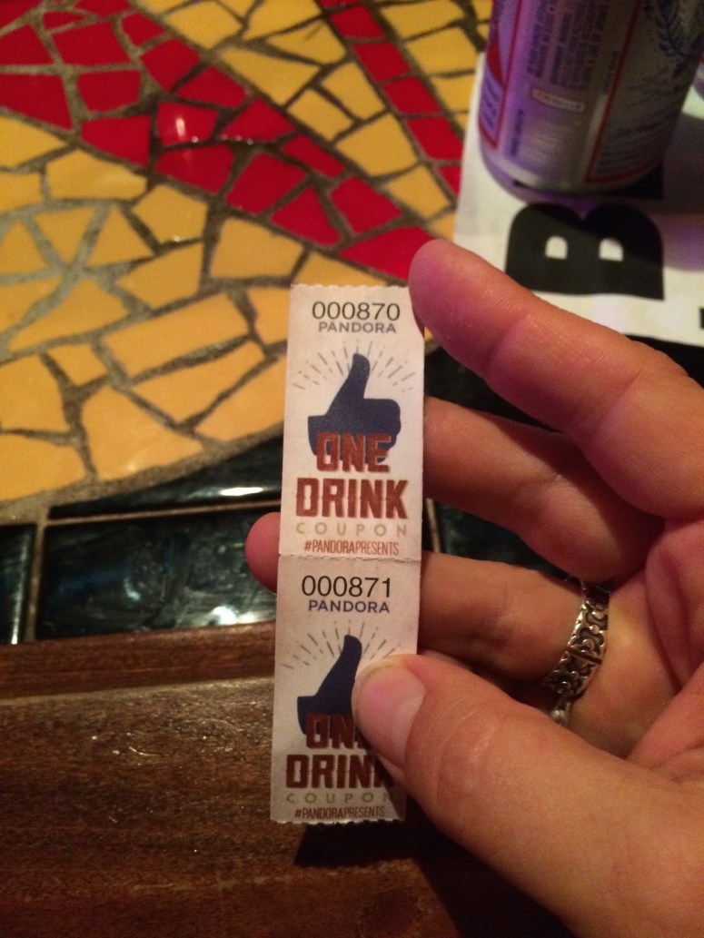 Americana Drink Ticket